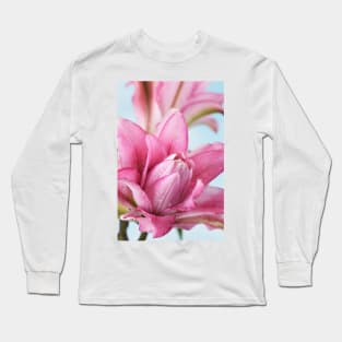 Lilium  Roselily Isabella  Double Oriental hybrid Lily Long Sleeve T-Shirt